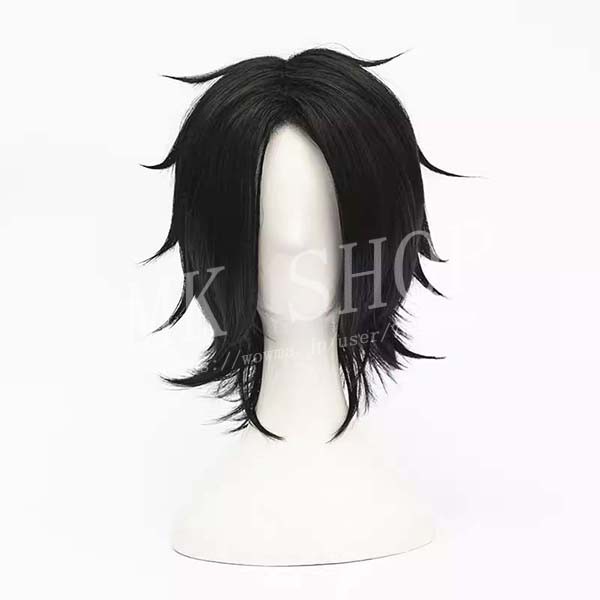 ブラック 黒 耐熱 ショート ウィッグ ONEPIECE ポートガス・D